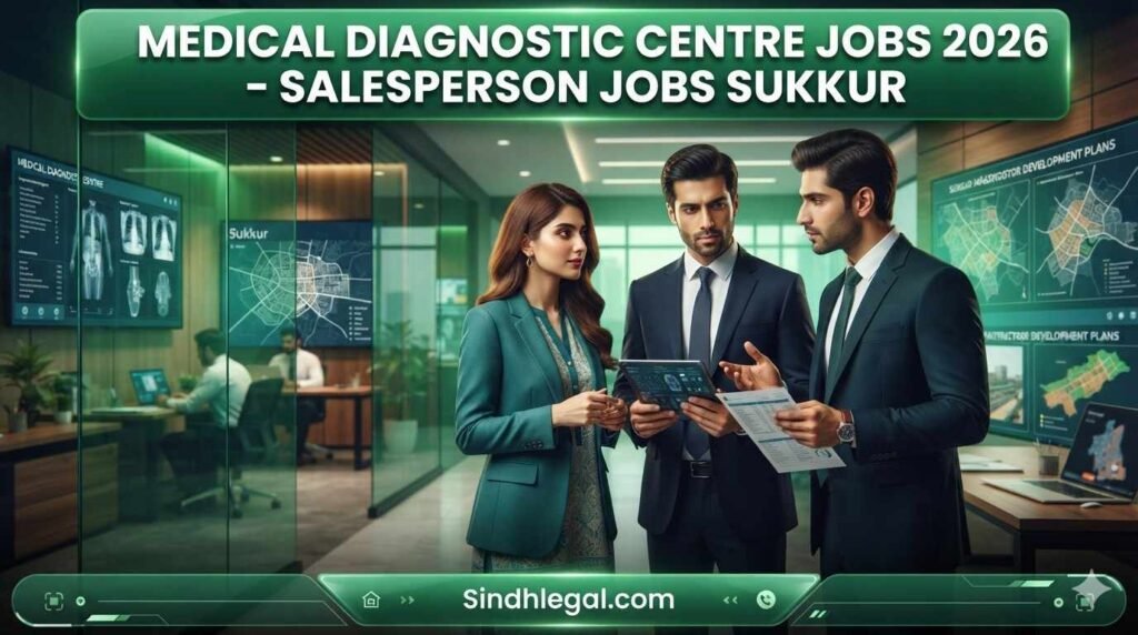 Medical Diagnostic Centre Jobs 2026 – Salesperson Jobs Sukkur