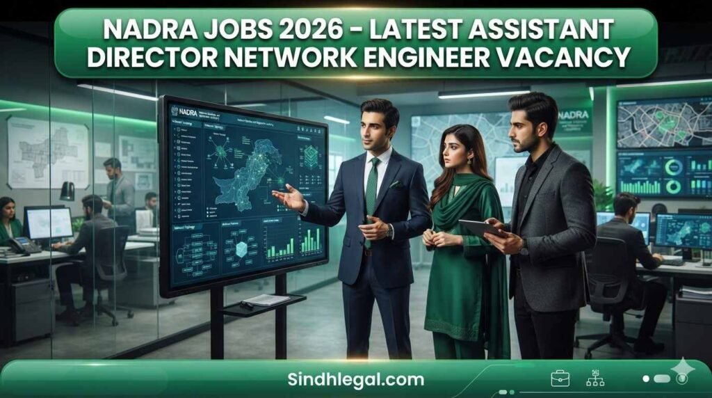 NADRA Jobs 2026 – Latest Assistant Director Network Engineer Vacancy