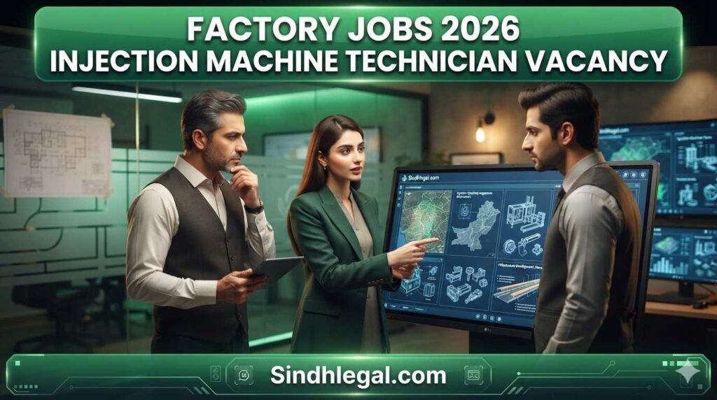 Factory Jobs 2026 Injection Machine Technician Vacancy