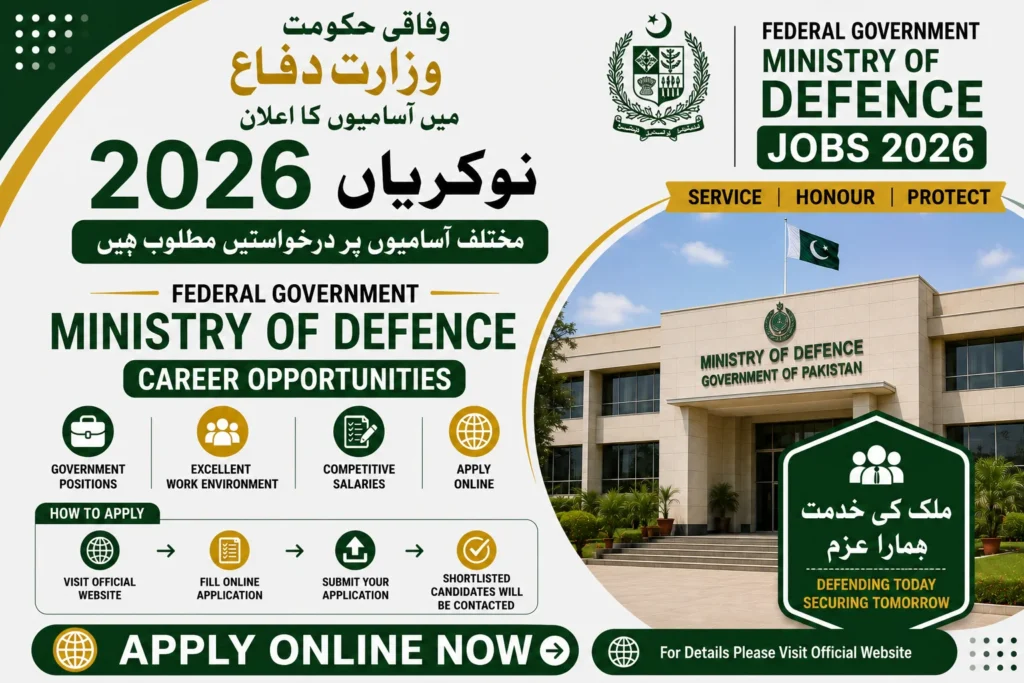 Government Ministry Of Defence Jobs
