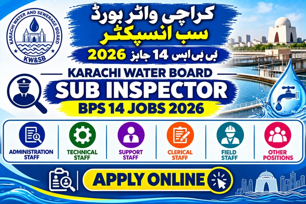 Karachi Water and Sewerage Board Jobs