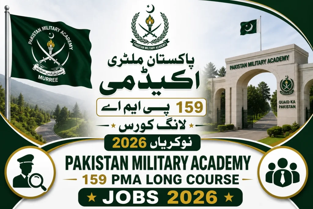 Pakistan Military Academy PMA Jobs