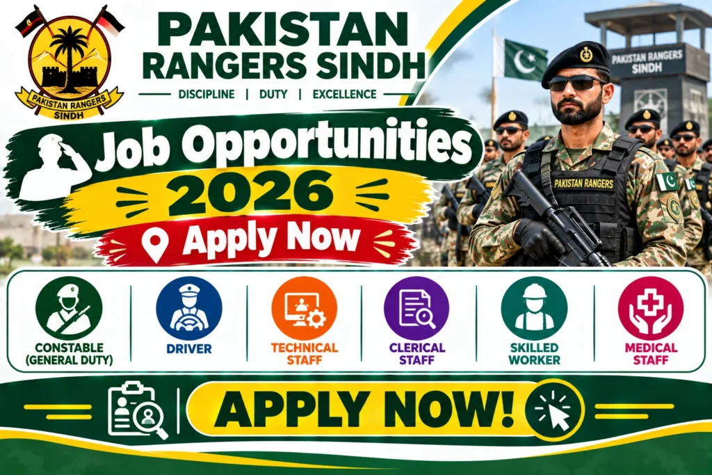 Pakistan Rangers Sindh Jobs