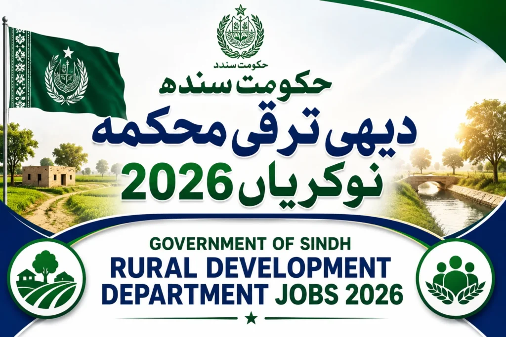Rural Development Department Jobs Sindh