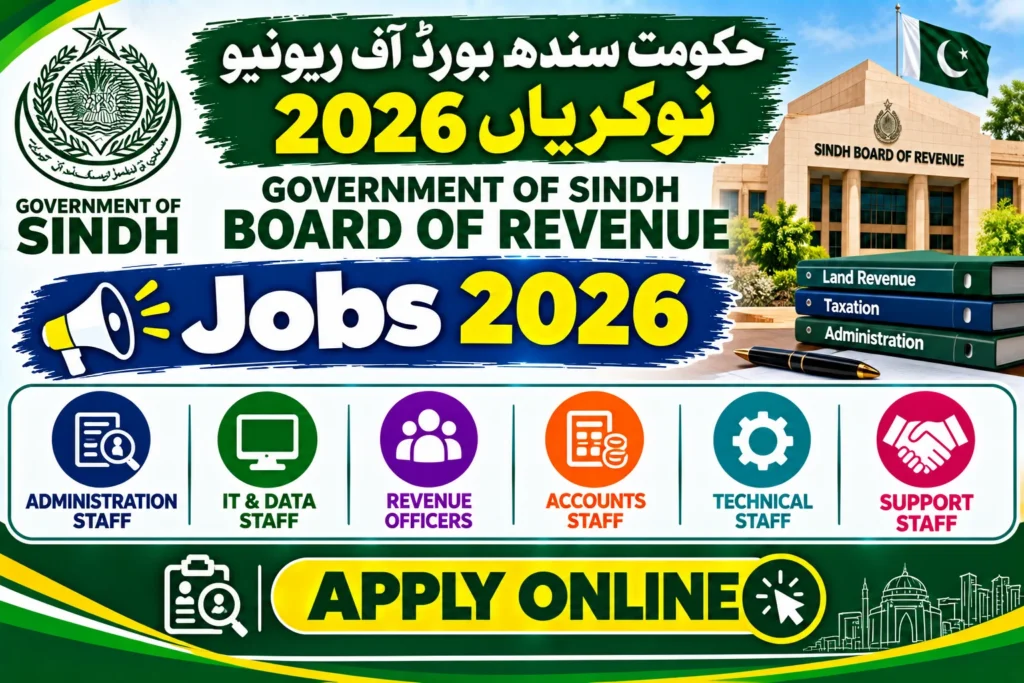 Sindh Board of Revenue Jobs