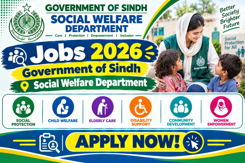 Sindh Social Welfare Department Jobs