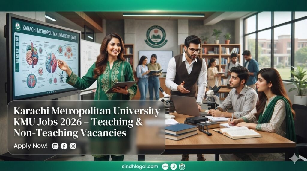 Karachi Metropolitan University KMU Jobs 2026 – Teaching & Non-Teaching Vacancies
